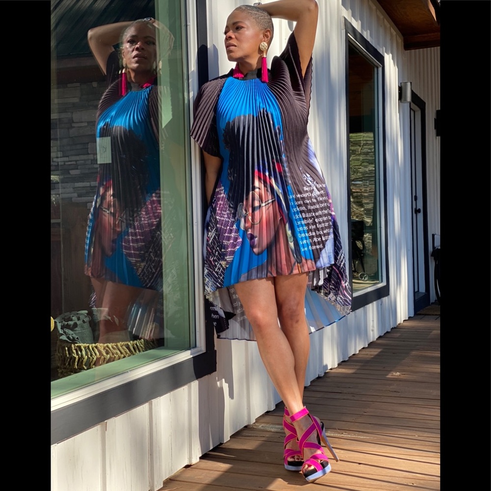 PERFECTLY PLEATED DRESS/TUNIC  www.nikishaw.com